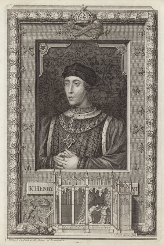 König Heinrich VI (Gravur) von George Vertue