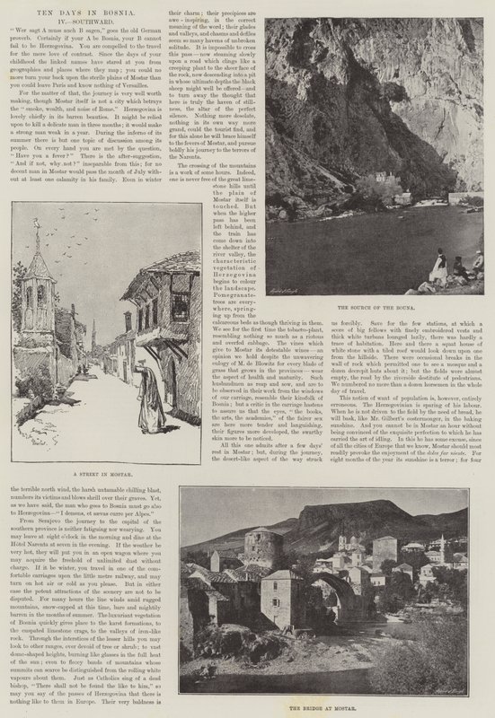Zehn Tage in Bosnien von Georges Bertin Scott