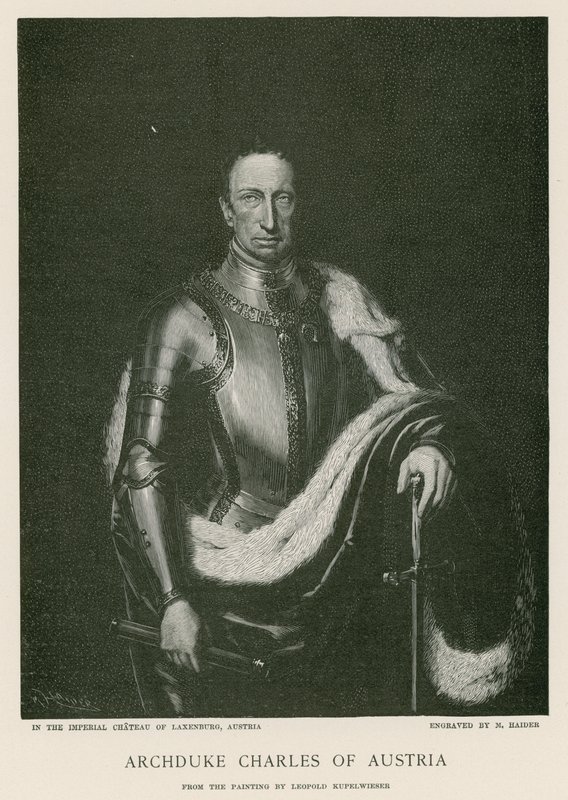 Erzherzog Karl von Österreich von German School