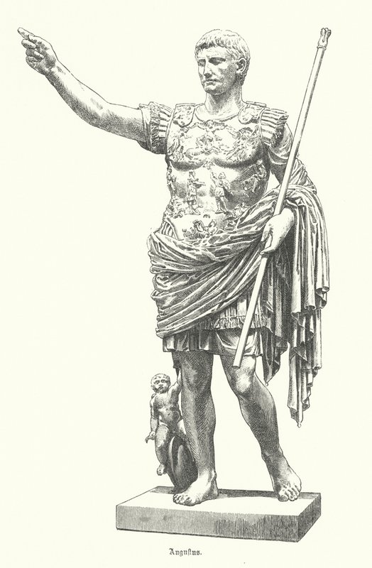 Augustus, römischer Kaiser von German School