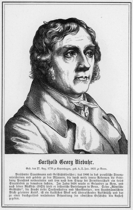 Barthold Georg Niebuhr von German School