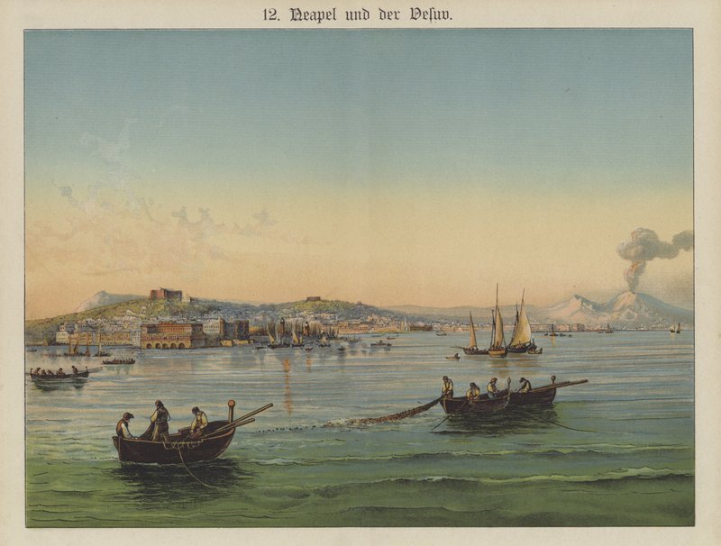 Bucht von Neapel, Italien von German School