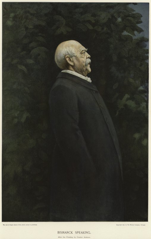 Bismarck spricht von German School