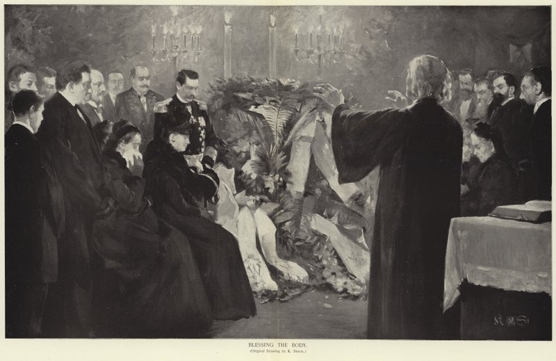 Segnung des Körpers von German School