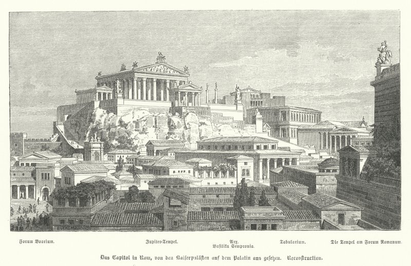 Kapitol, antikes Rom von German School