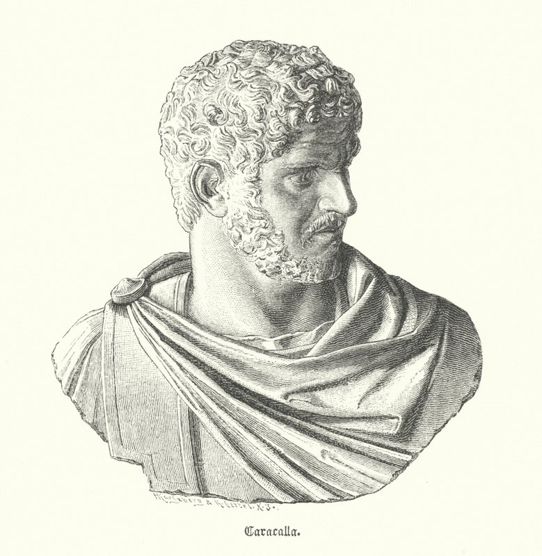 Caracalla, Römischer Kaiser von German School