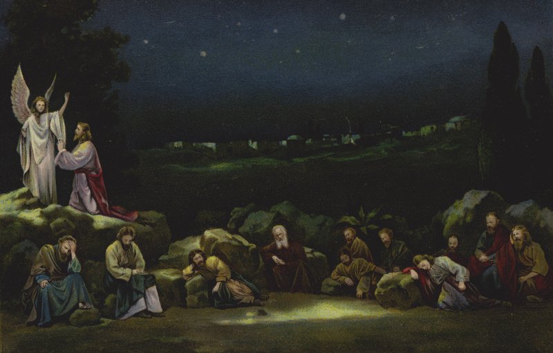 Christus am Ölberg von German School