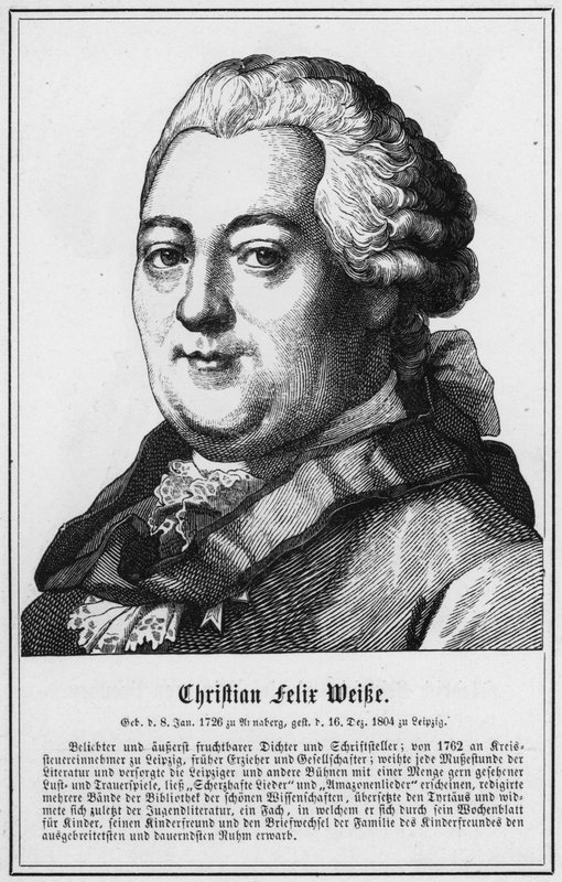 Christian Felix Weiße von German School