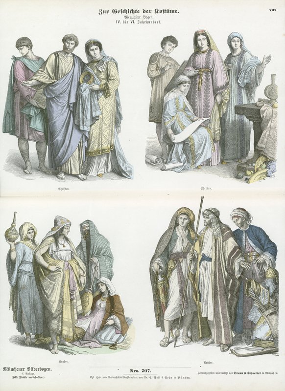 Christen und Araber, 4.-6. Jahrhundert von German School