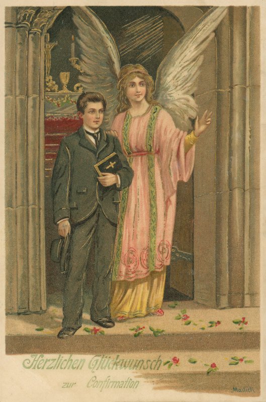 Glückwünsche zu deiner Konfirmation von German School