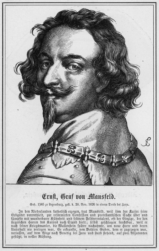 Ernst, Graf von Mansfeld von German School