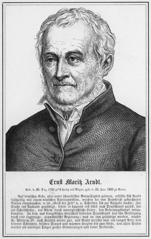 Ernst Moritz Arndt von German School