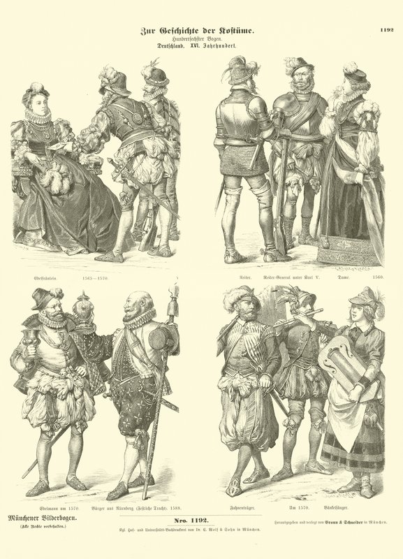 Deutsche Kostüme von German School