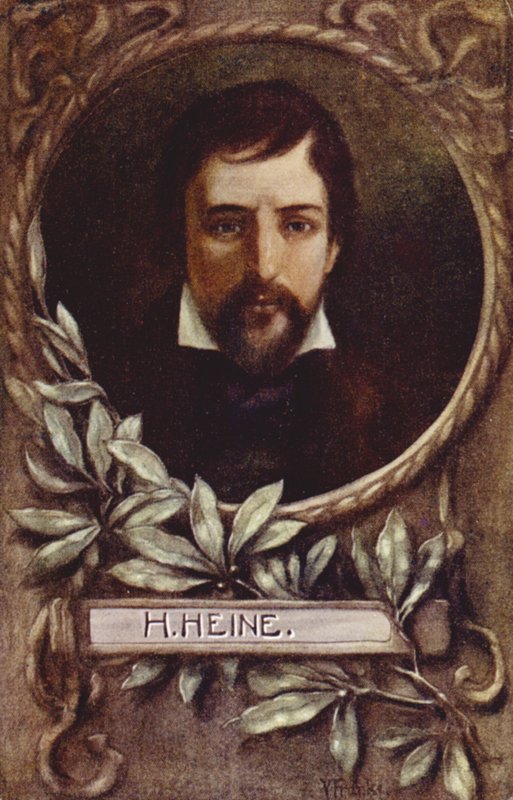 Heinrich Heine, deutscher Dichter von German School