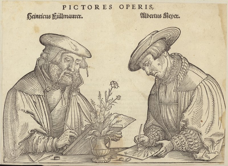 Heinricus Fullmaurer und Albrecht Meyer von German School