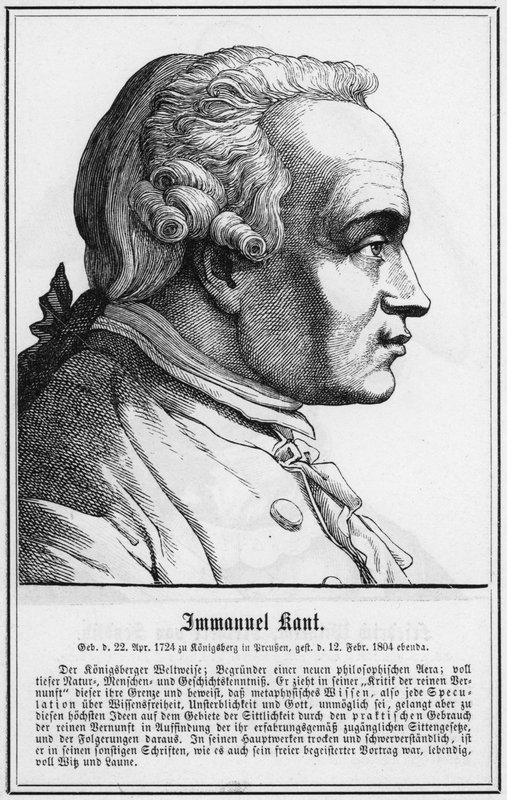 Immanuel Kant von German School