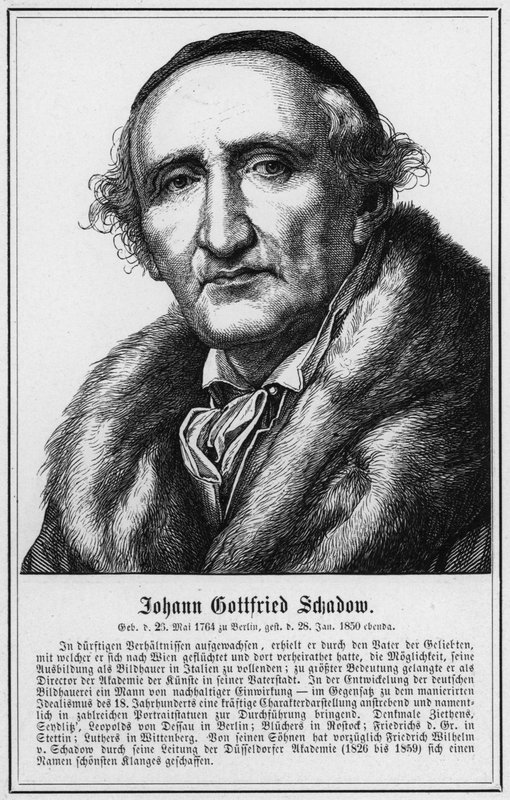 Johann Gottfried Schadow von German School
