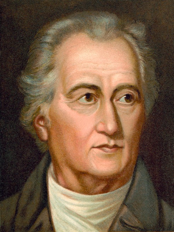 Johann Wolfgang von Goethe von German School