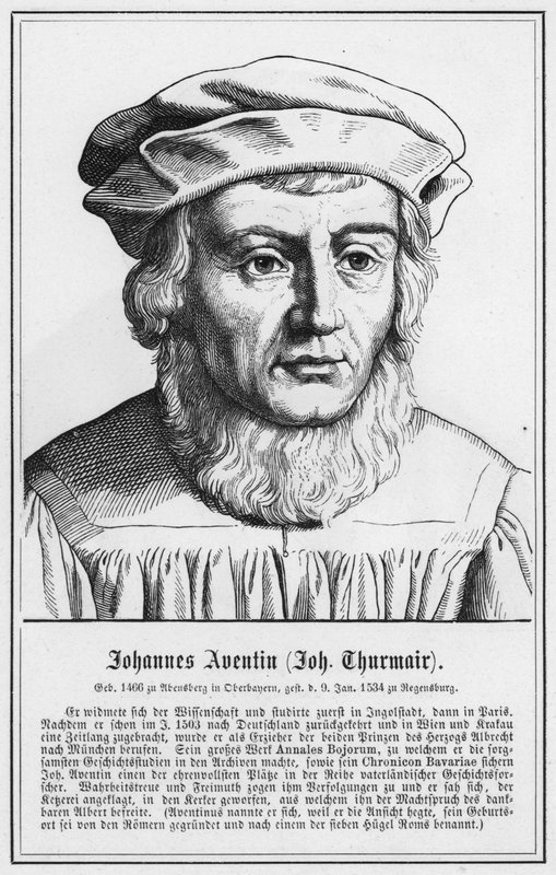 Johannes Aventin, Johannes Thurmair von German School