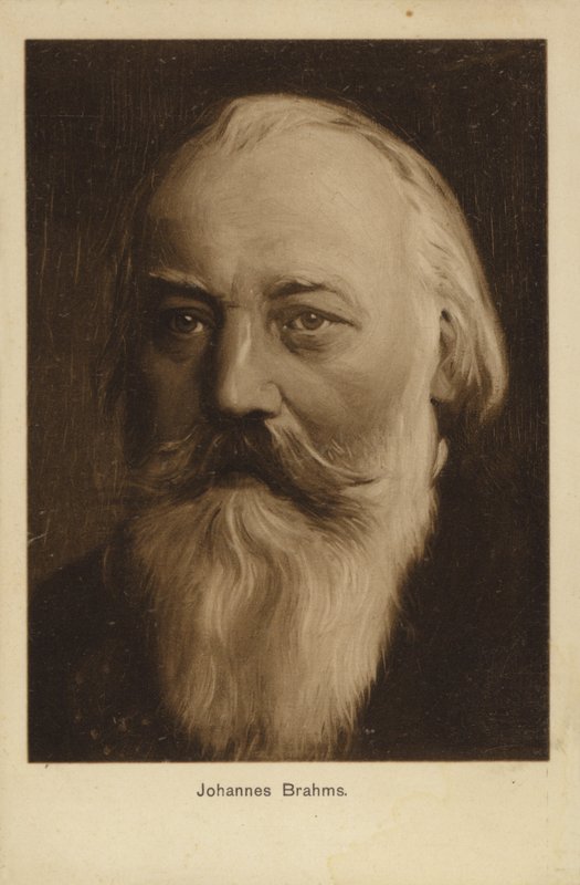 Johannes Brahms von German School