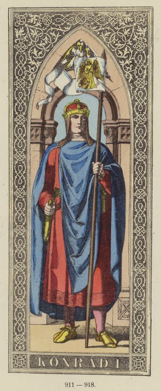 Konrad I., 911-918 von German School
