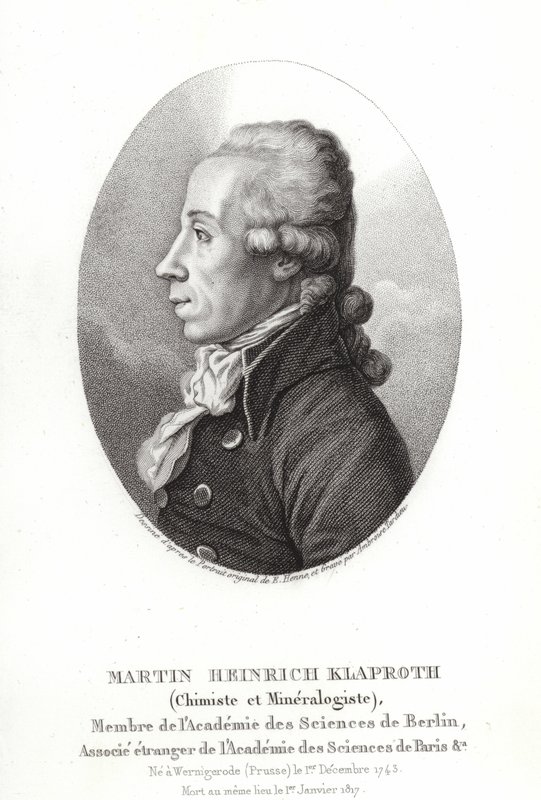 Martin Heinrich Klaproth von German School