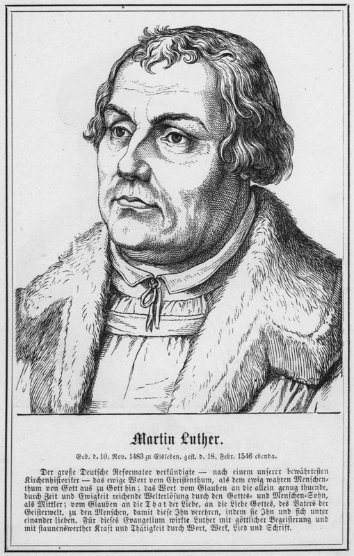 Martin Luther von German School
