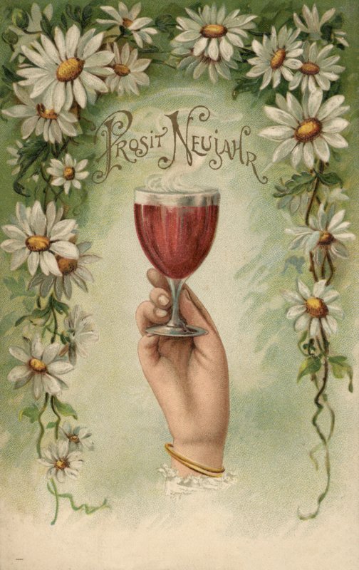 Neujahrskarte von German School