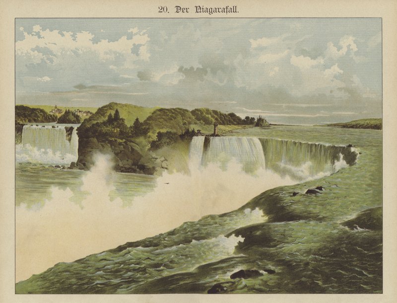 Niagarafälle von German School