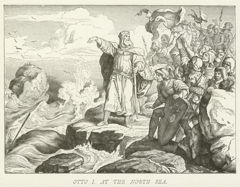Otto I. an der Nordsee von German School