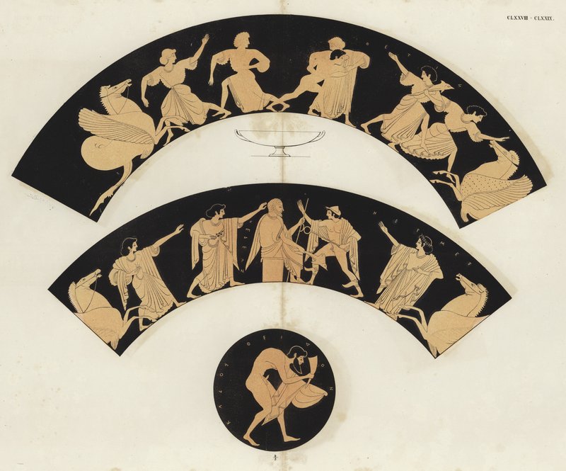 Peleus und Thetis von German School