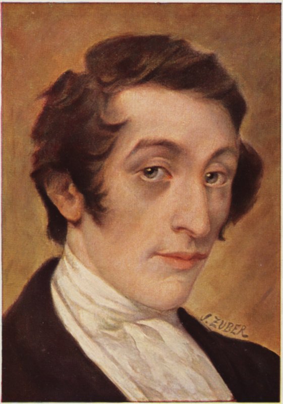 Porträt von Carl Maria von Weber von German School