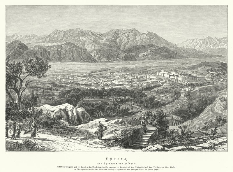 Sparta, Antikes Griechenland von German School