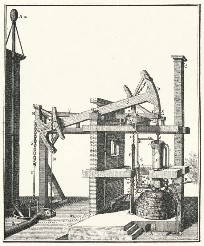 Dampfmaschine in Wien von German School