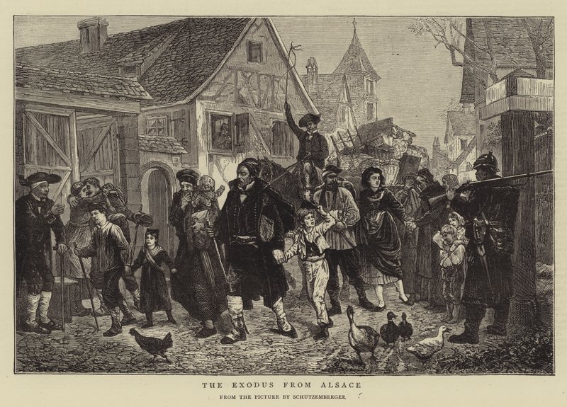Der Exodus aus dem Elsass von German School