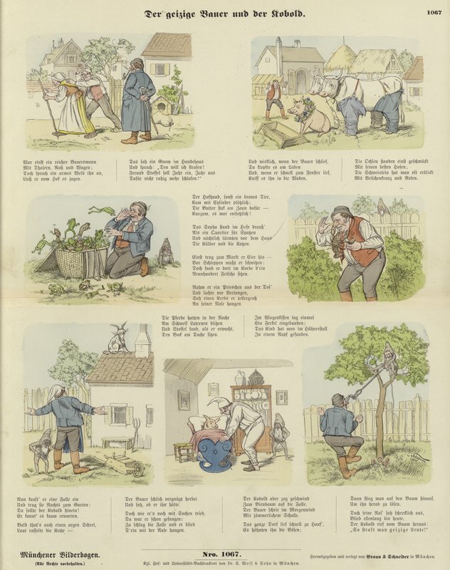 Der geizige Bauer und der Kobold von German School