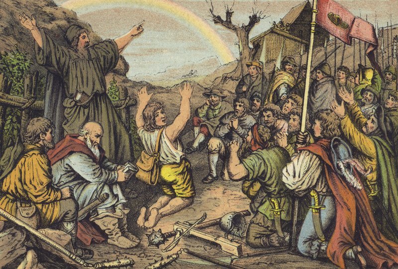 Der Bauernaufstand von German School