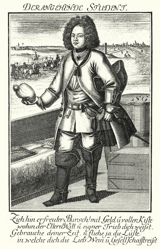 Der angehende Student von German School