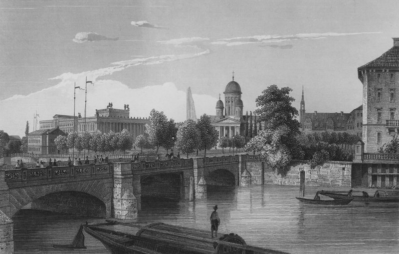 Die Schlossbrücke, Berlin von German School