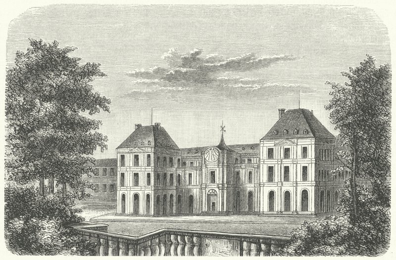 Der Tuilerienpalast, Paris, 1799 (Stich) von German School
