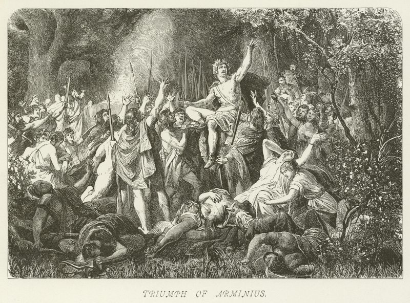 Triumph des Arminius von German School