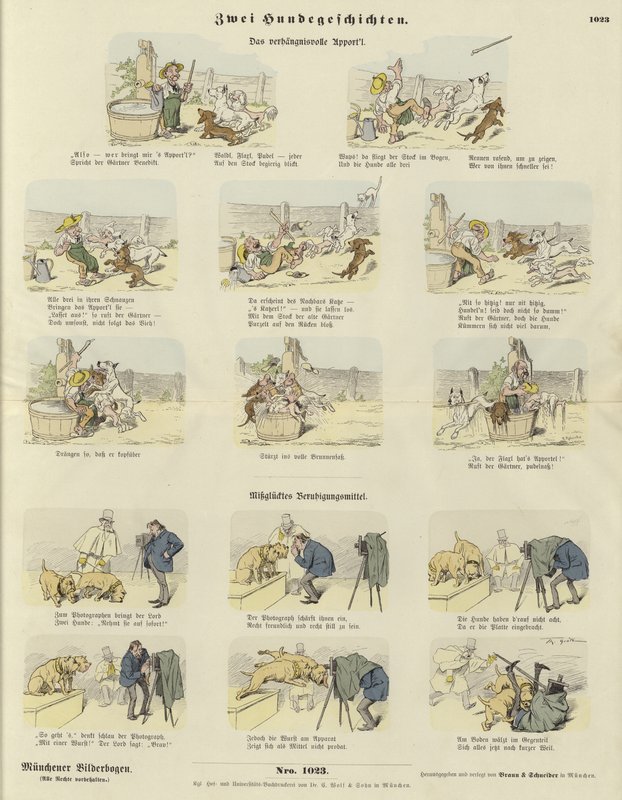 Zwei Hundegeschichten von German School