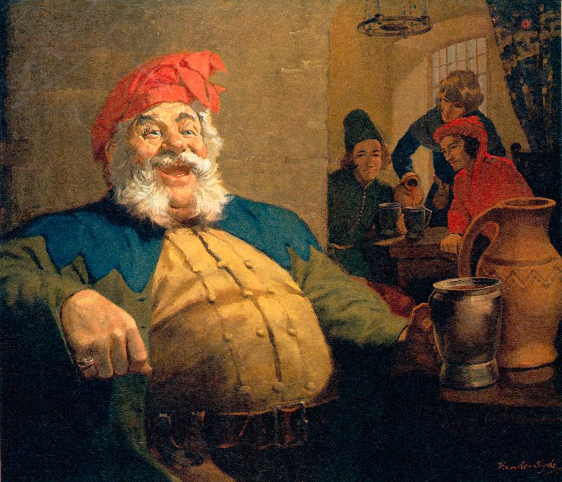 Sir John Falstaff von Gerritt Vandersyde