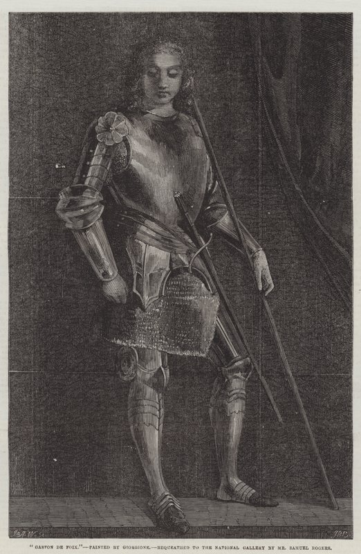 Gaston de Foix von Giorgione da Castelfranco