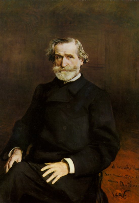 Porträt von Giuseppe Verdi von Giovanni Boldini