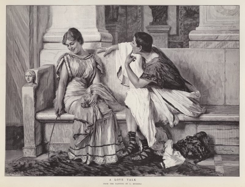 Ein Liebesgespräch von Giovanni Muzzioli