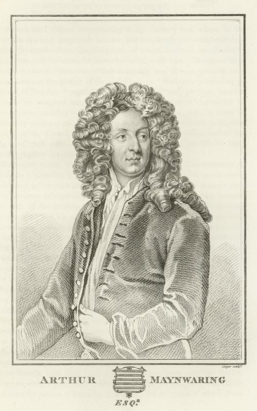 Arthur Maynwaring, Esquire von Godfrey Kneller