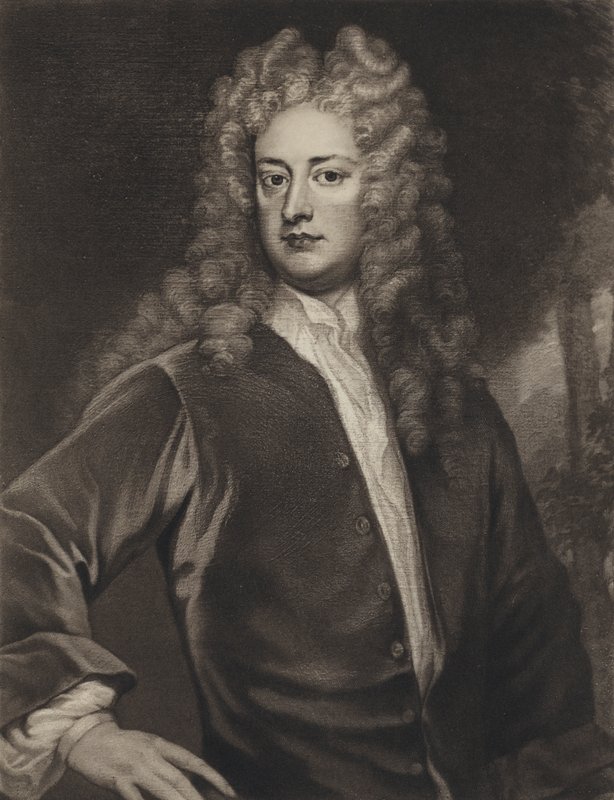 Joseph Addison (Lithografie) von Godfrey (after) Kneller