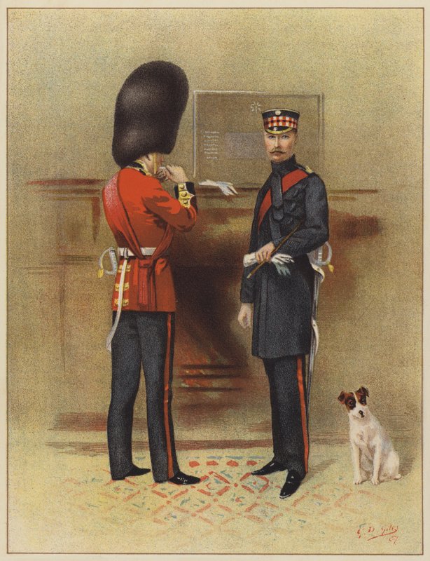 Die Scots Guards von Godfrey Douglas Giles