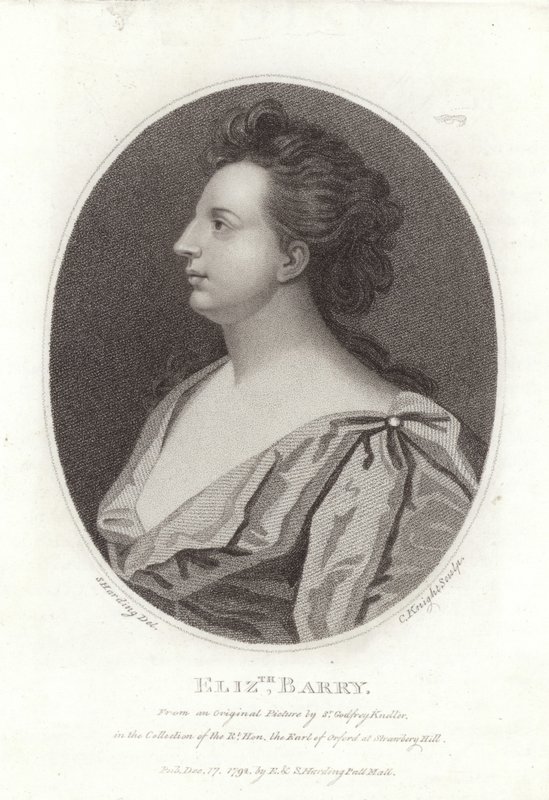 Elizabeth Barry von Godfrey Kneller